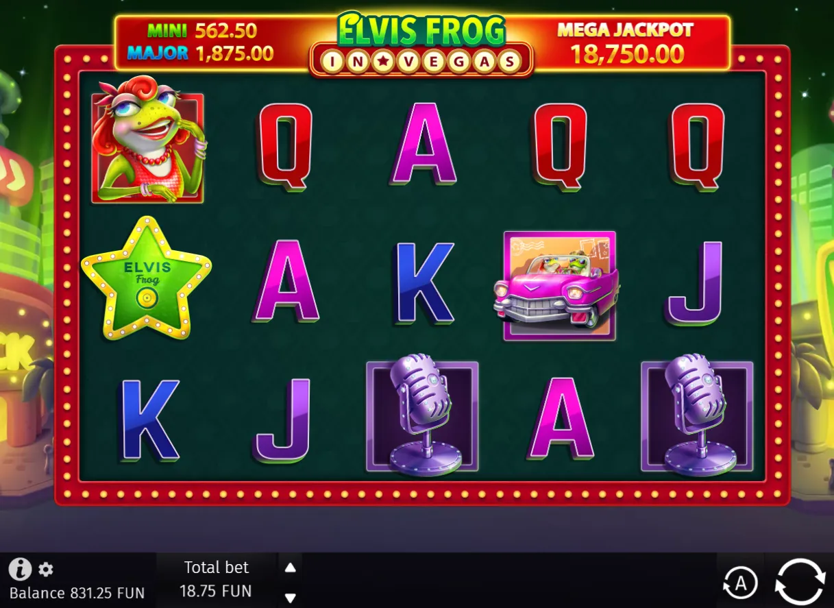 Elvis Frog in Vegas demo
